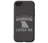 Mon frère du Missouri m'aime America Vintage State Coque pour iPhone SE (2020) / 7/8