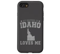 Mon frère en Idaho m'aime America Vintage State Coque pour iPhone SE (2020) / 7/8