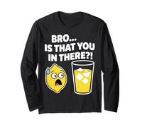 Mon frère, est-ce Que tu ES là-Dedans ? Un Jeu de Mots Amusant au Citron Manche Longue