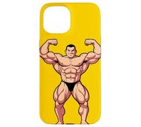 Mon frère est Un Bodybuilder Coque pour iPhone 15