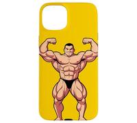 Mon frère est Un Bodybuilder Coque pour iPhone 15 Plus