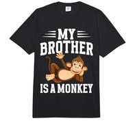 Mon frère est Un Singe Comfort Colors Adult Heavyweight T-Shirt