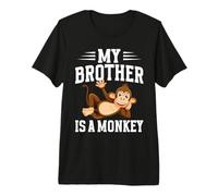 Mon frère est Un Singe T-Shirt Haut de Gamme