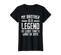 Mon frère est Une légende Best Bro Ever Brotherhood T-Shirt Graphique avec Valeur