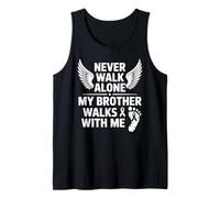 Mon frère Marche avec Moi Memorial Angel Wings Débardeur