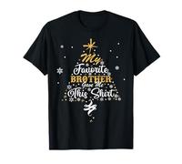 Mon frère préféré m'a Offert ce Noël | Sisters Brothers T-Shirt