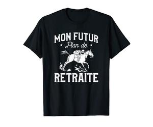 Mon Futur Plan De Retraite Course De Chevaux T-Shirt