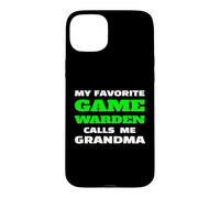 Mon Gardien de Chasse préféré Dit Que ma Grand-mère est fière de Moi Coque pour iPhone 15 Plus