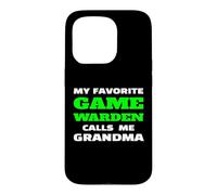 Mon Gardien de Chasse préféré Dit Que ma Grand-mère est fière de Moi Coque pour iPhone 15 Pro