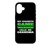 Mon Gardien de Chasse préféré Dit Que ma Grand-mère est fière de Moi Coque pour iPhone 16
