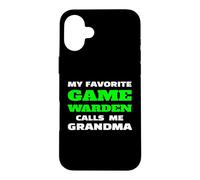 Mon Gardien de Chasse préféré Dit Que ma Grand-mère est fière de Moi Coque pour iPhone 16 Plus