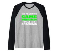 Mon Gardien de Chasse préféré Dit Que ma Grand-mère est fière de Moi Manche Raglan