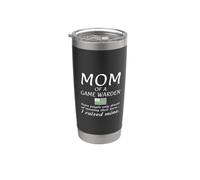 Mon gardien de chasse préféré m'appelle maman, fils, fille, mère, maman Gobelet isotherme en acier inoxydable double paroi