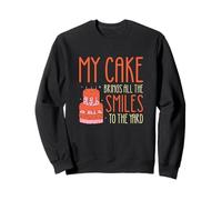 Mon gâteau apporte tous les sourires à la cour - Funny Cake Bakers Sweatshirt