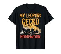 Mon Gecko Léopard A Mangé Mes Devoirs Geckos Gecko Léopard T-Shirt