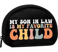 Mon Gendre est Mon Enfant préféré Porte-Monnaie Portefeuille Femmes et Filles Mignon Mode Sac Changement Pochette Porte-clés Femmes Sac à Main Cadeau