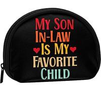 Mon Gendre est Mon Enfant préféré Porte-Monnaie Portefeuille Femmes et Filles Mignon Mode Sac Changement Pochette Porte-clés Femmes Sac à Main Cadeau