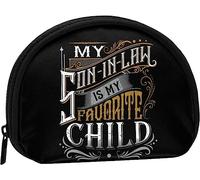 Mon Gendre est Mon Enfant préféré Porte-Monnaie Portefeuille Femmes et Filles Mignon Mode Sac Changement Pochette Porte-clés Femmes Sac à Main Cadeau