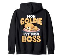 Mon Goldie Est Mon Boss Chien Marrant Sweat à Capuche