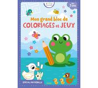 Mon grand bloc de coloriages et jeux