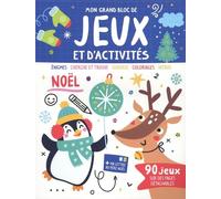 MON GRAND BLOC DE JEUX ET D'ACTIVITÉS - NOËL