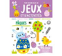 MON GRAND BLOC DE JEUX ET D'ACTIVITES - PAQUES