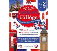 Mon grand cahier d'anglais spécial collège