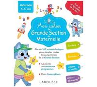 Collectif – Mon grand cahier de grande section de maternelle – Larousse