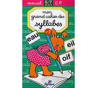Mon grand cahier des syllabes, 5-6 ans