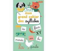 Mon grand cahier des syllabes - Spécial maternelle 5-6 ans