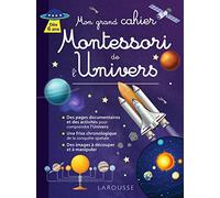 Collectif – Mon grand cahier Montessori de l'Univers – Broché – Larousse