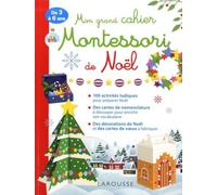 Mon grand cahier Montessori de Noel