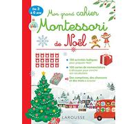 Mon Grand Cahier Montessori de Noël – Larousse