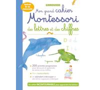 Mon grand cahier MONTESSORI des lettres et des chiffres