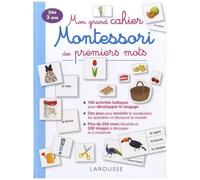 Larousse – Mon grand cahier Montessori des premiers mots