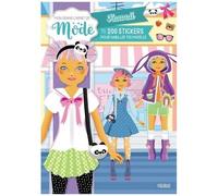 Mon grand carnet de mode Kawaii – Avec + de 200 stickers pour habiller tes modèles – Broché