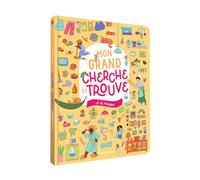 Mon grand cherche et trouve - À la maison Un livre grand format avec plus de 350 éléments à retrouver ! - Maud Remblier - Merci Les Livres - cartonné - Livre-jeu
