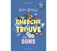 Mon grand cherche et trouve des sons 50 sons - 100 objets à trouver - Marion Billet - Gallimard jeunesse - cartonné - Livre-jeu
