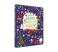 Mon grand cherche et trouve - La magie de Noël: Un livre grand format avec plus de 350 éléments à retrouver !