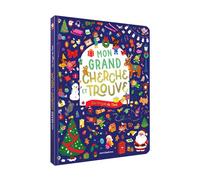 Mon grand cherche et trouve - La magie de Noël Un livre grand format avec plus de 350 éléments à retrouver ! - Giorgia Baldini - Merci Les Livres - cartonné - Livre-jeu