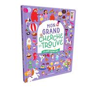 Mon grand cherche et trouve - Le petit monde rêvé: Un livre grand format avec plus de 350 éléments à retrouver !