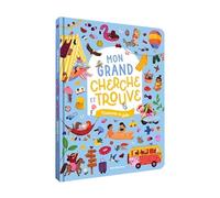 Mon grand cherche et trouve - Vacances en folie: Un livre grand format avec plus de 350 éléments à retrouver !