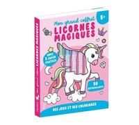 Mon Grand Coffret Licornes Magiques - Avec 5 Super Feutres Et 50 Autocollants
