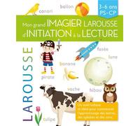 Mon grand imagier Larousse d'initiation à la lecture - Collectif - Larousse - relié - Scolaire / Universitaire