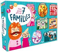 Auzou – Jeu de société – Mon Grand Jeu de 7 familles – Multicolore – 2 joueurs ou plus – À partir de 3 ans