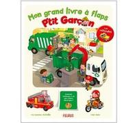 Mon grand livre à flaps P tit garçon - Les véhicules