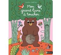 Mon grand livre à toucher - Livre sensoriel pour bébé dès 10 mois