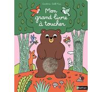 Mon grand livre à toucher - Caroline Dall'Ava - Nathan - cartonné - Album éveil dès la naissance