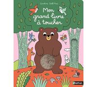 Mon grand livre à toucher - Livre sensoriel pour bébé dès 10 mois