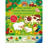 Mon grand livre caché lumineux : A la ferme